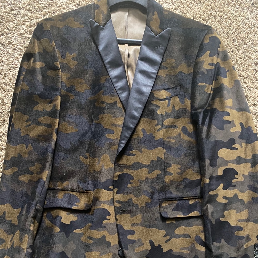 Men's Van Heusen Slim-Fit Camo Stretch Sport Coat